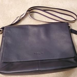 Coach Leather Sullivan Messenger Bag